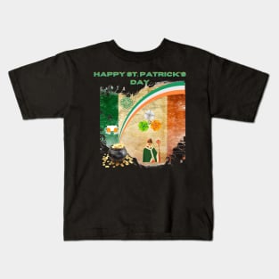 Happy St. Patrick's Day Kids T-Shirt